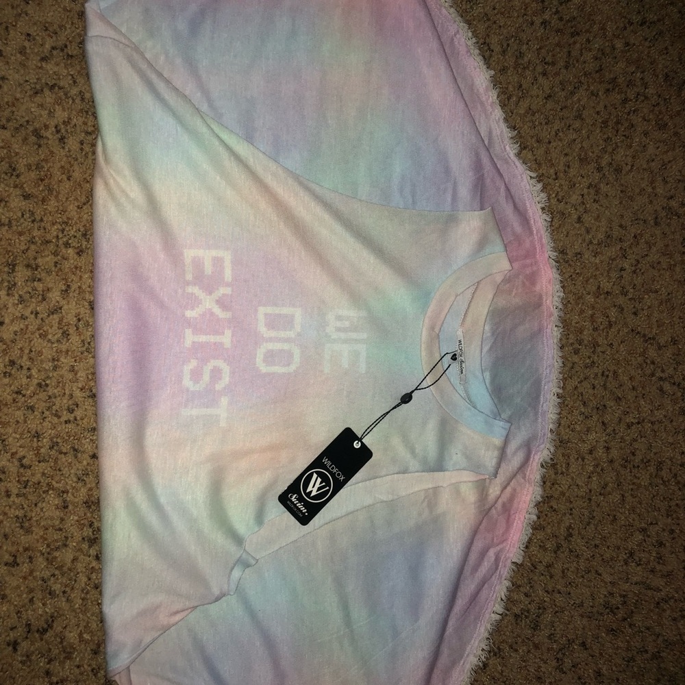 Wildfox swim dress coverup We do exist dress NWT